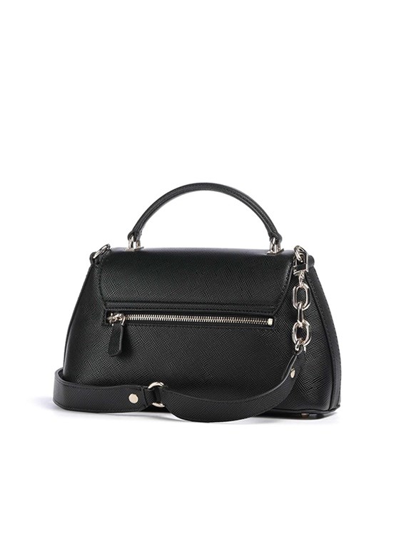 GUESS ECO GLORIANA 2 COMP - HWEZG951220 Kadın Siyah El Çantası