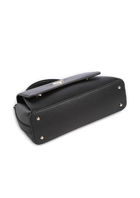 GUESS ECO GLORIANA 2 COMP - HWEZG951220 Kadın Siyah El Çantası