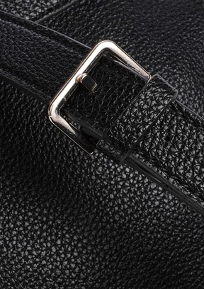 GUESS CRESIDIA SMALL FLAP - HWBG9349310 Kadın Siyah Sırt Çantası