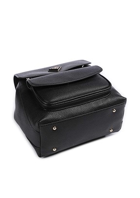 GUESS CRESIDIA SMALL FLAP - HWBG9349310 Kadın Siyah Sırt Çantası