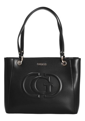 GUESS ECO MIETTA NOEL TOTE - HWEVG951325 Kadın Siyah Omuz Çantası