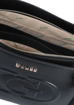 GUESS ECO MIETTA NOEL TOTE - HWEVG951325 Kadın Siyah Omuz Çantası