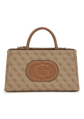 GUESS ECO MIETTA SML SOCIE - HWESG951305 Kadın Kahverengi El Çantası