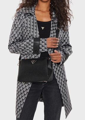 GUESS Noelle Siyah Kadın Çapraz Çanta
