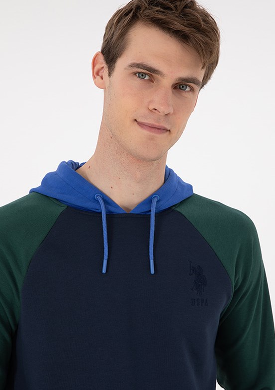 US POLO ASSN Lacivert Erkek Regular Sweatshirt