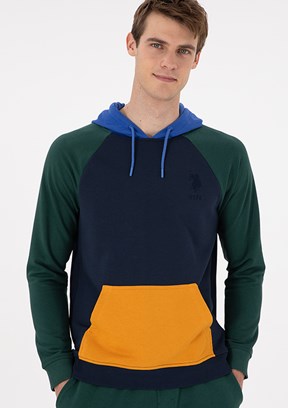 US POLO ASSN Lacivert Erkek Regular Sweatshirt