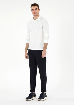 PİERRE CARDİN Lacivert Erkek Slim Pantolon