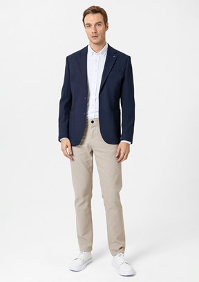SÜVARİ Lacivert Erkek Slim Ceket