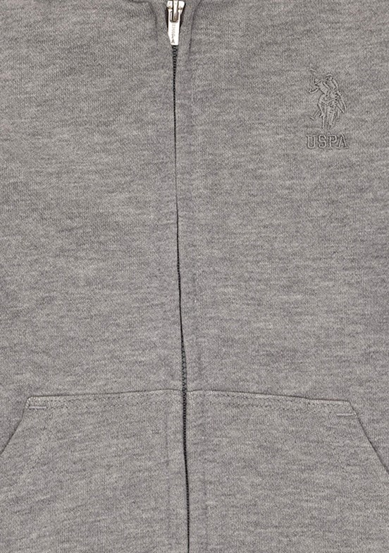US POLO ASSN Gri Erkek Çocuk Basic Sweatshirt