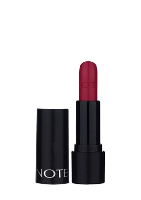 NOTE Deep Impact Lipstick 14 Warm Cherry Kremsi Dokulu Yarı Parlak Ruj - Kırmızı