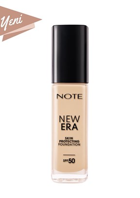 NOTE New Era Skin Protecting 110 Soft Ivory Nemlendirici Etkili SPF 50 Hyaluronik Asitli Fondöten