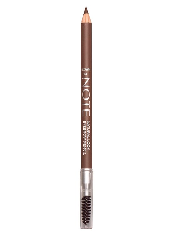 NOTE Natural Look Eyebrow Pencil 03 Brown Kaş Kalemi - Kahverengi