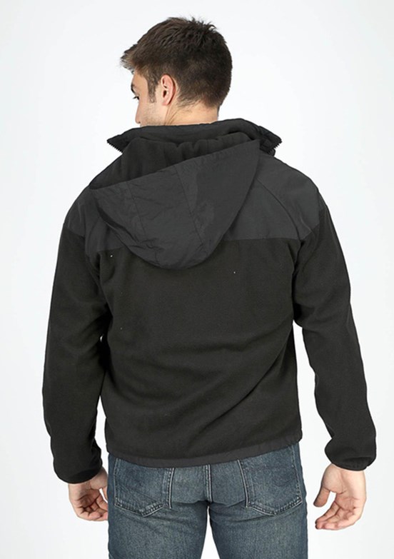 LEE COOPER Ewan Siyah Erkek Polar Mont