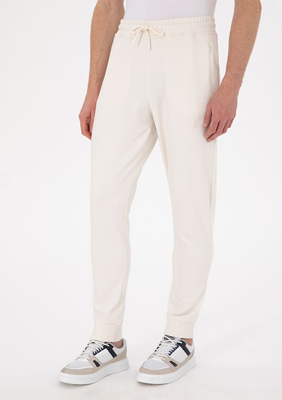 US POLO ASSN Beyaz Erkek Regular Pantolon