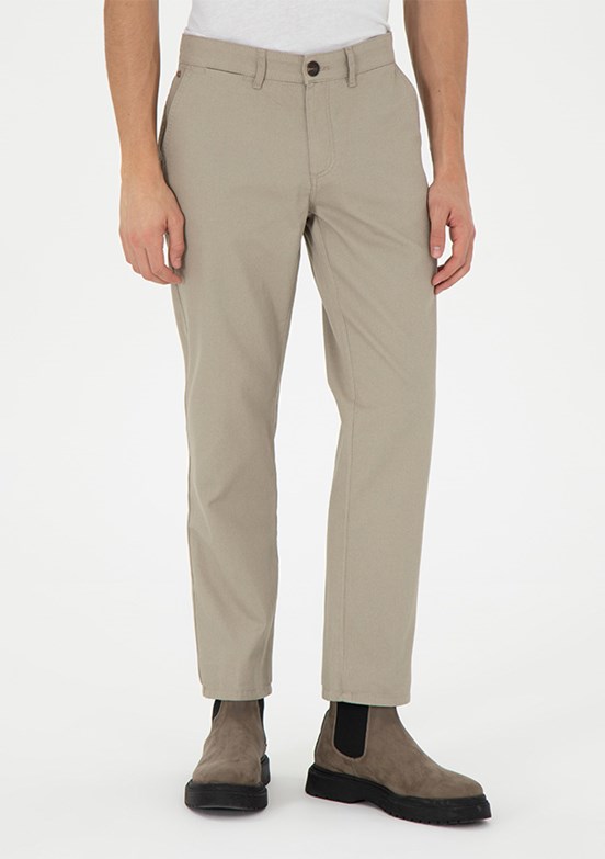 US POLO ASSN Yeşil Erkek Chino Pantolon