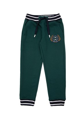 US POLO ASSN Yeşil Erkek Çocuk Regular Pantolon