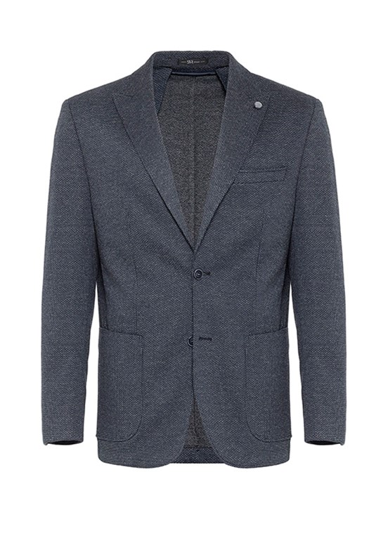 SÜVARİ Lacivert Erkek Slim Ceket