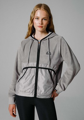 ELLESSE Gri Kadın Kapüşonlu Ceket