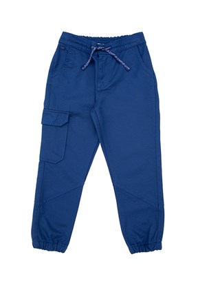 US POLO ASSN Lacivert Kız Çocuk Mom Pantolon