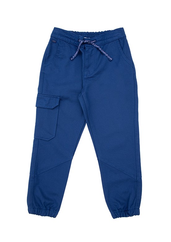 US POLO ASSN Lacivert Kız Çocuk Mom Pantolon