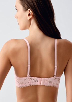 NEW BRA - 3383750000 Kadın Pudra Destekli Dantelli Sütyen