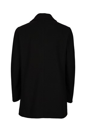 BACKANDBOND Siyah Erkek Kruvaze Kaban