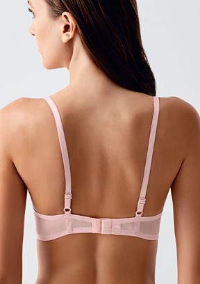 NEW BRA - 3383650000 Kadın Pudra Destekli Dantelli Sütyen