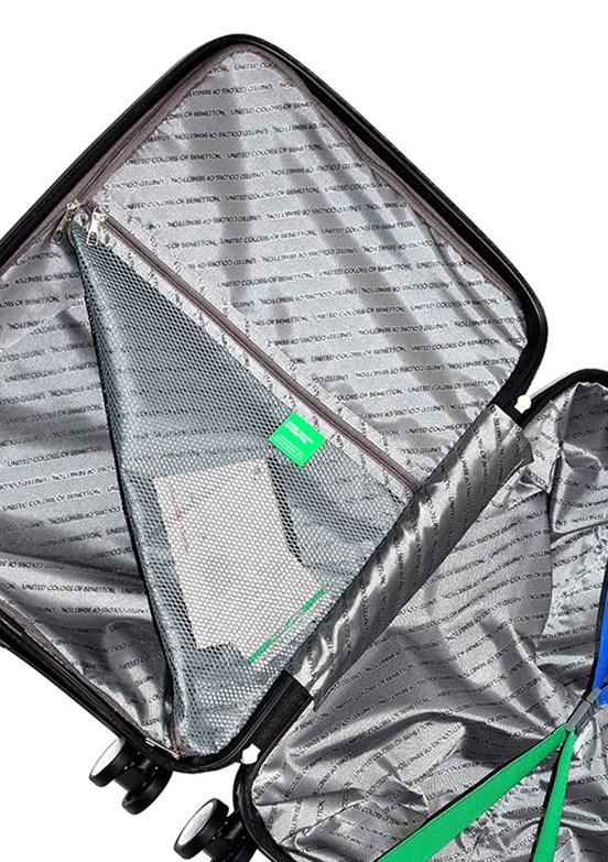 BENETTON Siyah Unisex Büyük Valiz