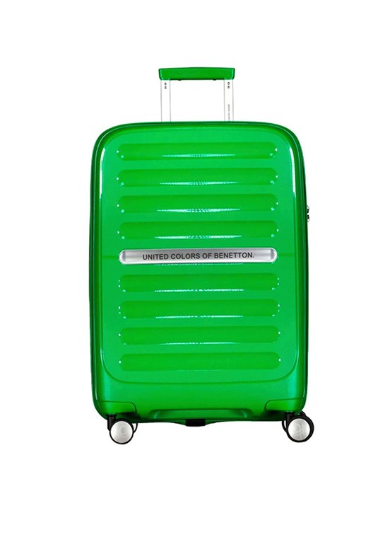 BENETTON Yeşil Unisex Orta Valiz