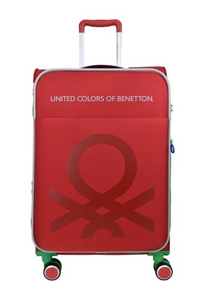 BENETTON Kırmızı Unisex Orta Valiz