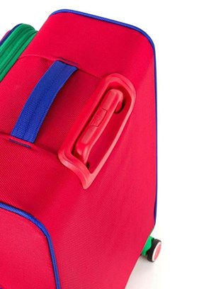 BENETTON Kırmızı Unisex Orta Valiz