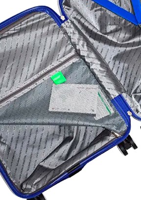 BENETTON Mor Unisex Büyük Valiz