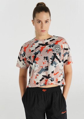 HUMMEL SARI Kadın Kısa Kol T-Shirt