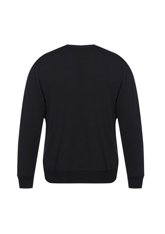 HUMMEL Siyah Erkek Baskılı Sweatshirt