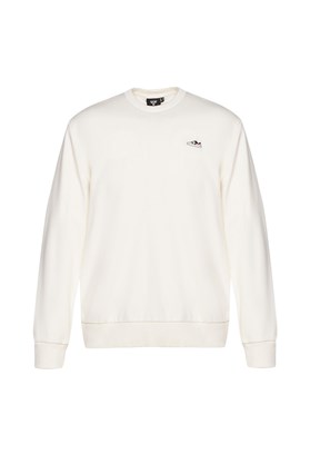 HUMMEL Beyaz Erkek Baskılı Sweatshirt
