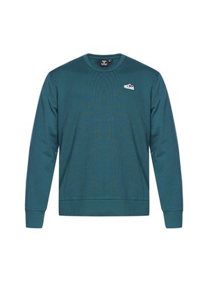 HUMMEL Mavi Erkek Baskılı Sweatshirt