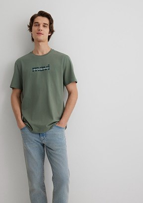 MAVİ Yeşil Erkek Baskılı T-Shirt