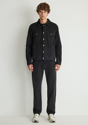 MAVİ RAY - M0110273-85218 Erkek Siyah Denim Ceket