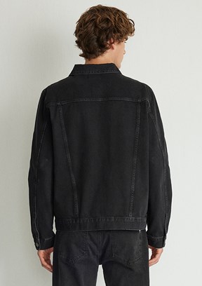 MAVİ RAY - M0110273-85218 Erkek Siyah Denim Ceket