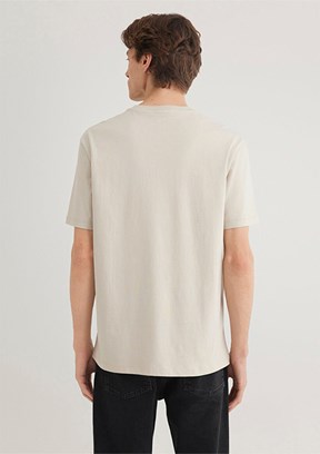 MAVİ Bej Erkek Kısa Kol T-Shirt