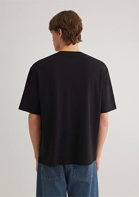 MAVİ Siyah Erkek Baskılı T-Shirt