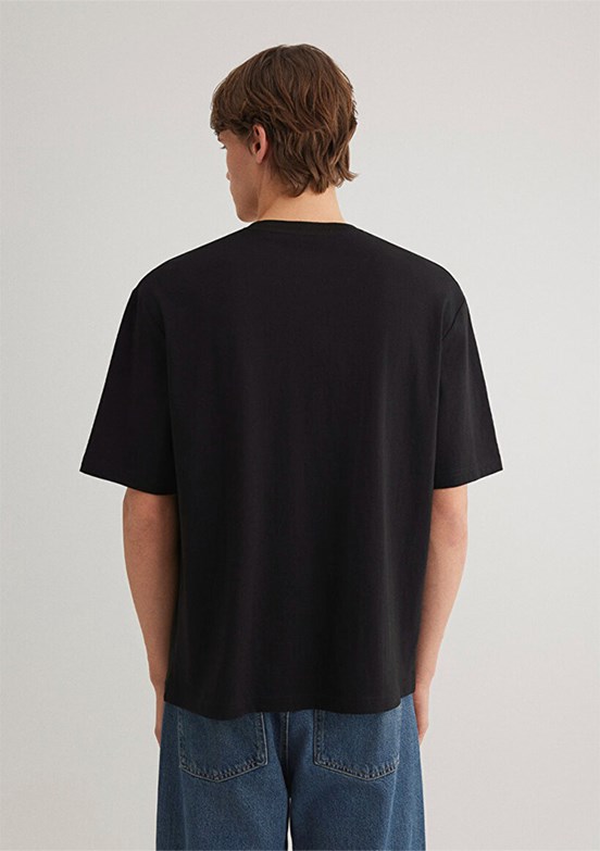 MAVİ Siyah Erkek Baskılı T-Shirt