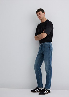 MAVİ Jake Erkek Mavi Pro Indigo Puslu Comfort Jean Pantolon