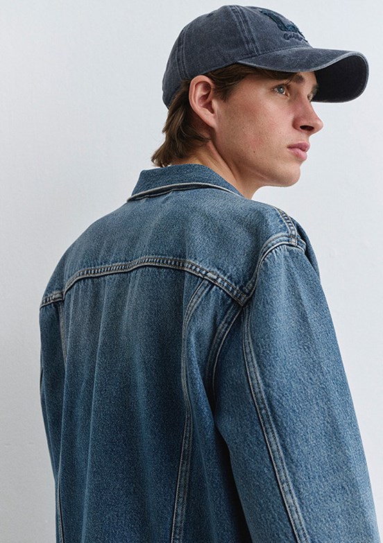 MAVİ RAY - M0110273-89412 Erkek Mavi Denim Ceket