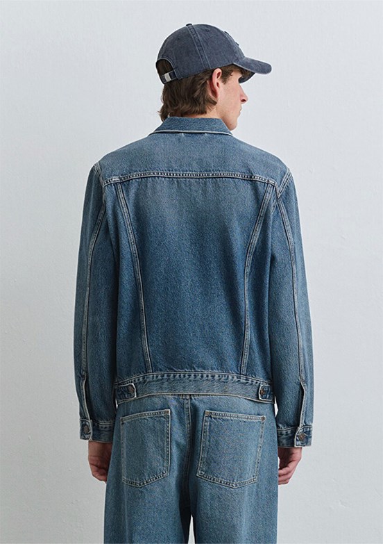MAVİ Ray Classic Denim Vintage İndigo Mavisi Erkek Jean Ceket