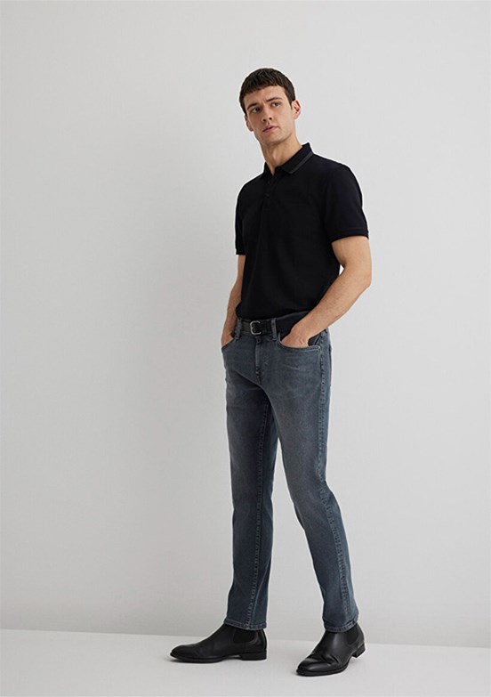 MAVİ Marcus Puslu Vintage Gri Erkek Jean Pantolon