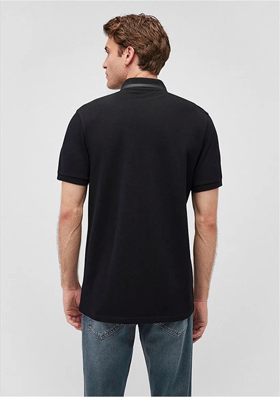 MAVİ Siyah Erkek Polo Yaka T-Shirt