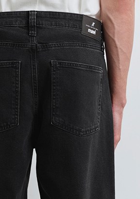 MAVİ TORONTO - M0010289-87855 Erkek Mavi Geniş Kesim Yüksek Bel Jean Pantolon