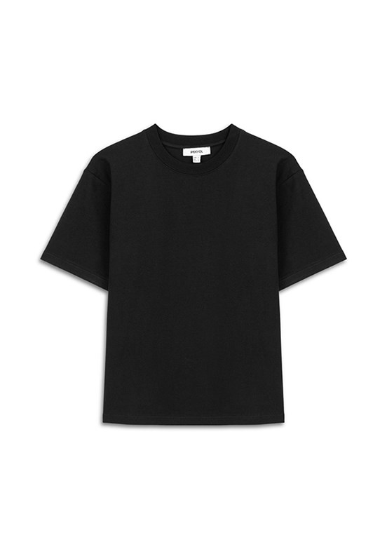 İPEKYOL Siyah Kadın Basic T-shirt