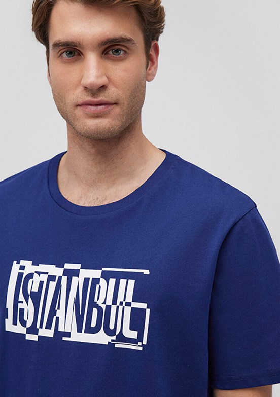 MAVİ Lacivert Erkek Baskılı T-Shirt